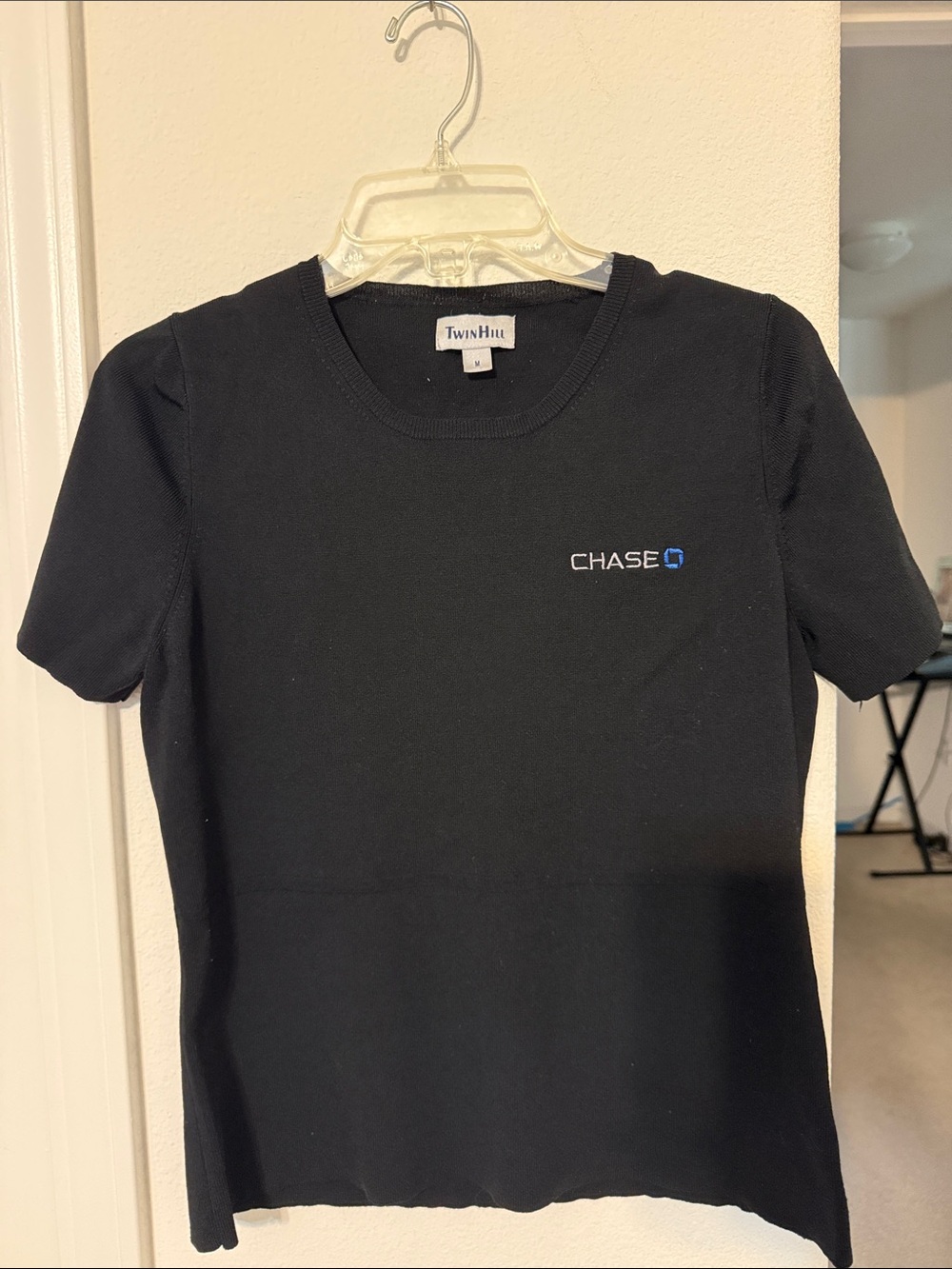 Chase Lands End  Black Short Sleeve Tee